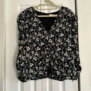 ASTR THE LABEL floral blouse LARGE
